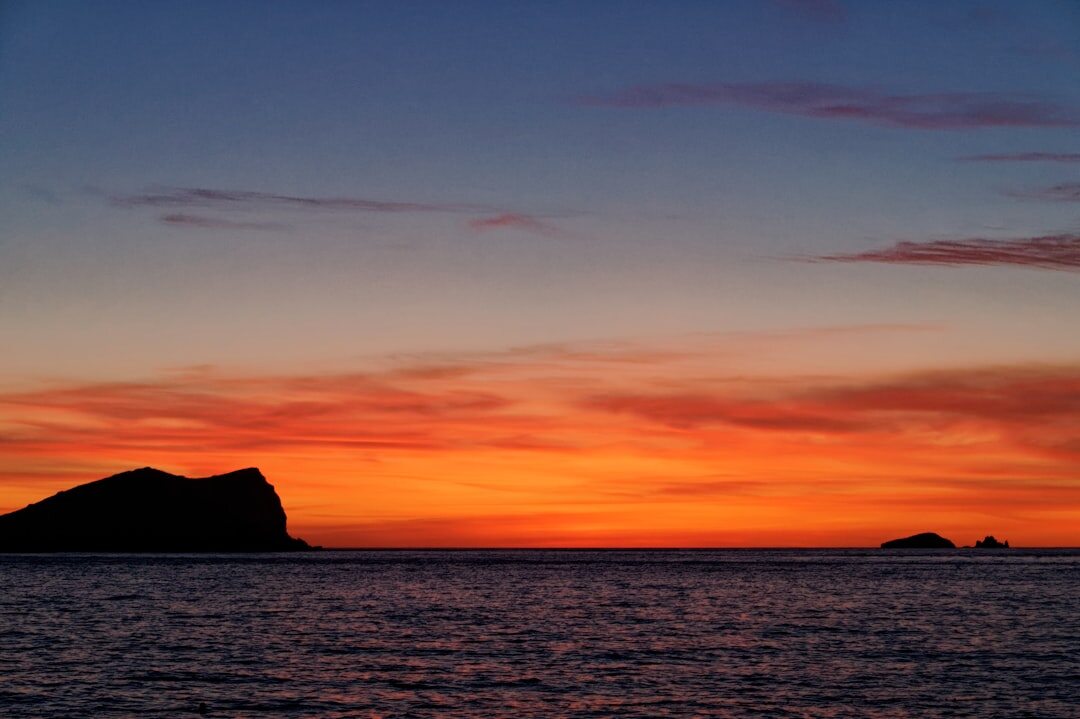 ibiza beach sunset