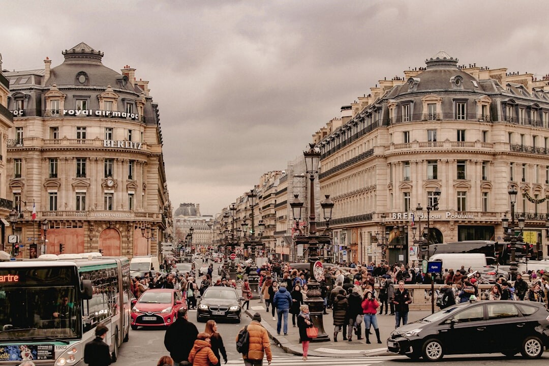 celebrity walking in paris street